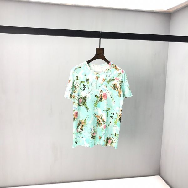 

early spring 2020 new color block letter logo short sleeve tee double strand fine cotton fabric black and white n5