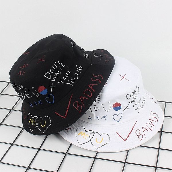 

harajuku bucket hat fishing outdoor hip hop cap men's summer for fisherman hat women 2020 new bone feminino