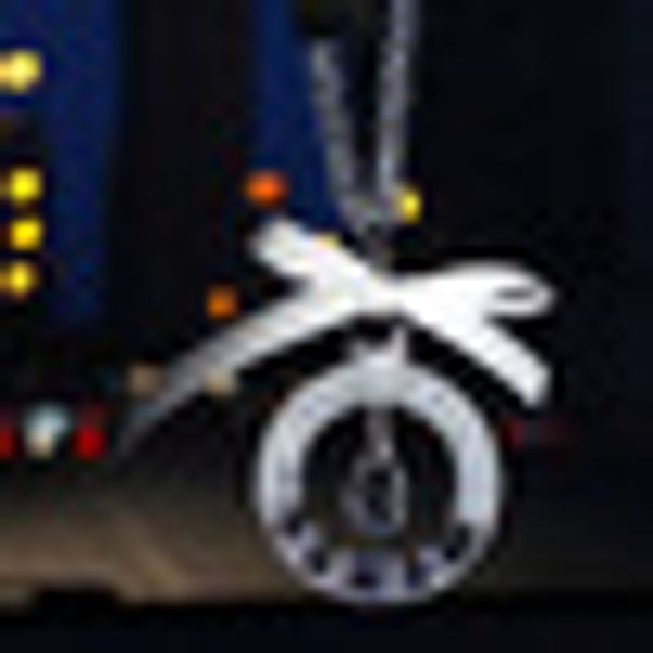 

car rear view mirror pendant crystal interior jewelry decor hanging ornament new