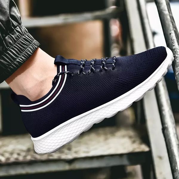 

with socks fashion luxury men women running shoes black white blue breathable sports sneaker mens trainers designer casual shoes, White;red