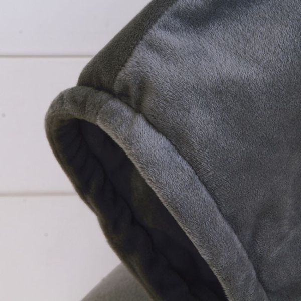 

с капюшоном u-образная подушка для путешествий neck спящий поддержка подушка управление дремая подушки удобная для путешествий office для до