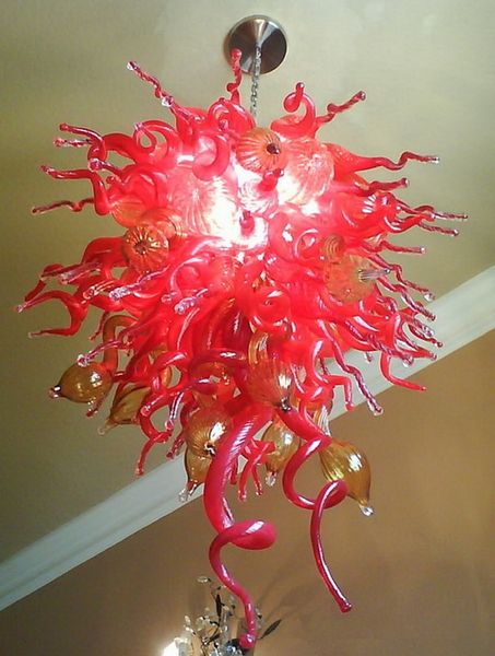 

pure bedroom 100% hand blown glass chihuly style crystal chandelier lightings floor mounted fixture