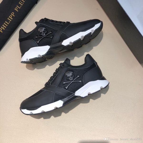 

2020 latest leather high-casual shoes men's casual shoes fashion trend comfortable shoe size 38-45 type 39745400630ab