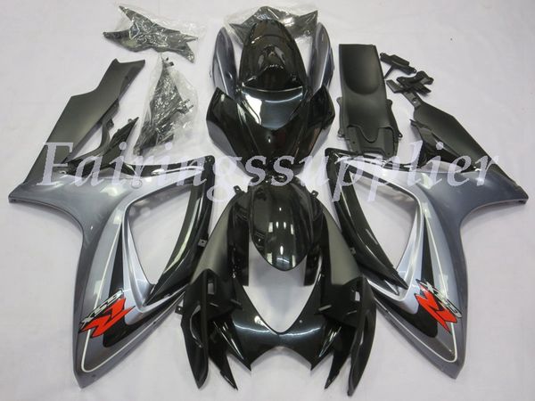 

новый (литье под давлением) abs обтекатель комплекты подходят для (suzuki gsxr 600-750) 2006 2007 gsx-r600 r750 k6 06 07 обтекатели набор се