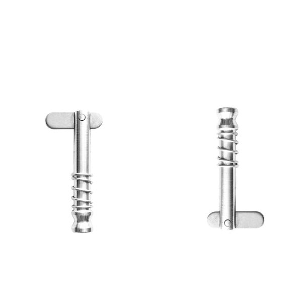 

2 x quick release pin deck hinge parts - 316 stainless steel