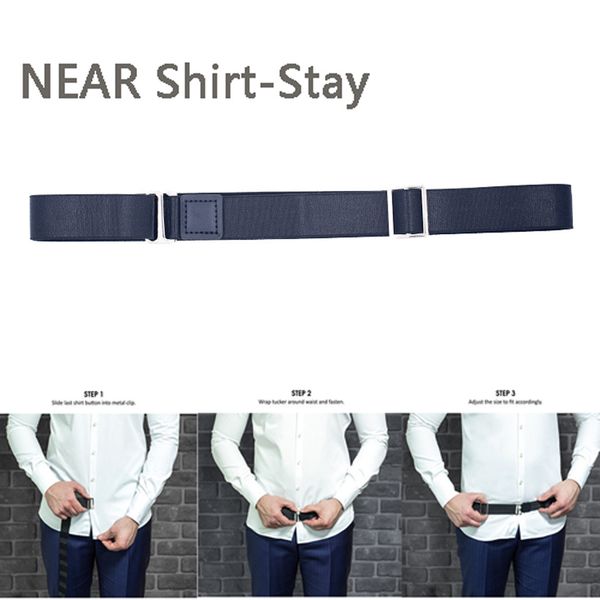 

near shirt-stay shirt stays black tuck it belt shirt tucked mens stay, Black;brown