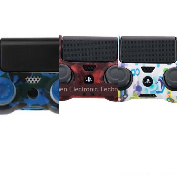 

ho2gz мягкий силиконовый гель ps4 кожи чехол обложка для playstation sony 4 rubber контроллер