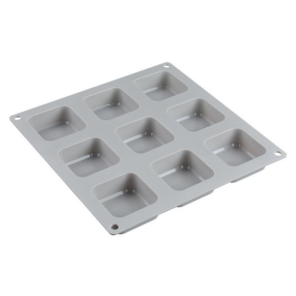 

diy 9 grid silicone soap mold handmade soap making square moulds tool moldes de silicona para jabones artesanales 2019