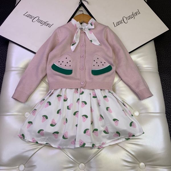 

kids clothing sets kids clothes girls coat jacket sweatshirt sweaters skirt 2pcs sets 200207-333#3211, White