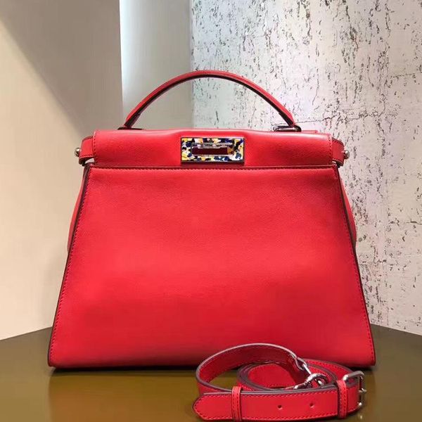 

dusa2019 edition original cowhide camouflage clasp kitten genuine leather single shoulder span portable woman package generation