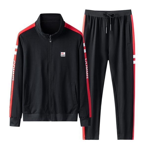 

leisure suit male 2020 sweater suit male autumn teenagers sports sweater trousers men's wear, Gray