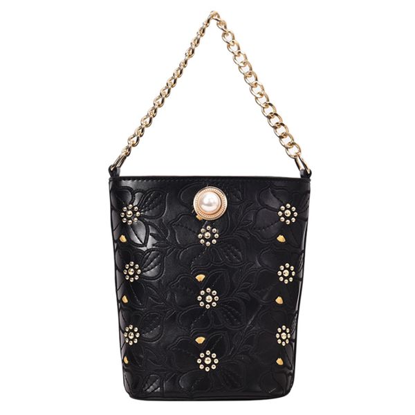 

lightweight small crossbody bag flower embroidery bucket bag cell phone purse zipper wallet for women shoulder