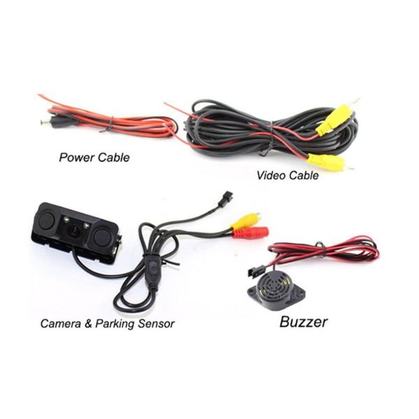 

high definition auto car rear view camera 110 degree clear night vision vehicle radar sensor rearview camera