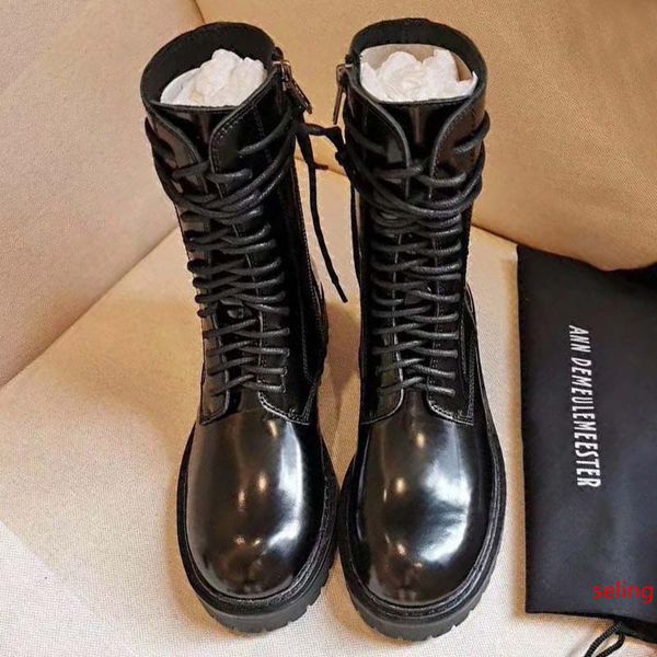 

2020 vintage martin bootsann demeulemeesterchildren s british wind new winter wild autumn and winter women s shoes plus velvet booties