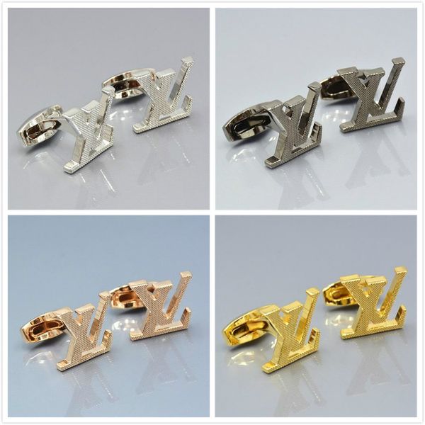 

men shirt cufflink fashion copper cuff links for wedding gift no box, Silver