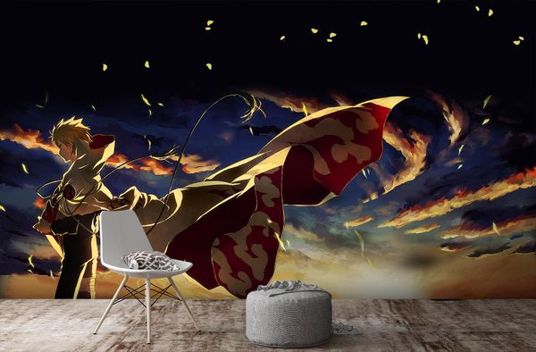 

self-adhesive] 3d naruto 0205913 japan anime wall paper mural wall print decal murals