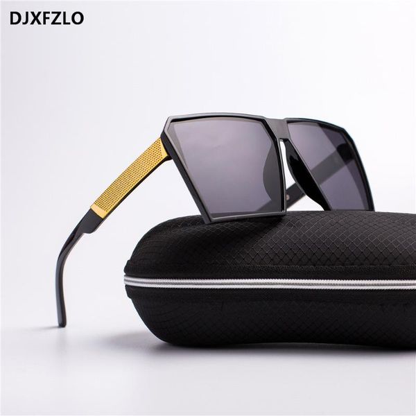 

square oversized sunglasses new reflective sunglasses men women fashion lady gafas sun glasses, White;black