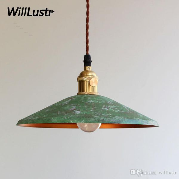 

vintage pendant lamp antique suspension light copper head fixture restaurant l store shop office loft dinning room japan style lighting
