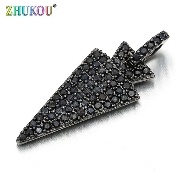 

11x30mm brass micro pave cubic zirconia pendant charms for diy jewelry findings, hole:3mm, model: vd278, Bronze;silver