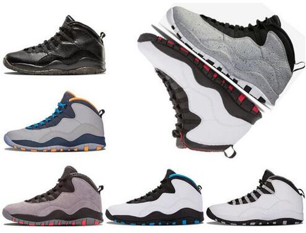 

2019 10s men basketball shoes jumpman 10 orlando tinker racer blue cement westbrook i'm back black white designer trainer sport sneaker