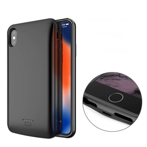 

battery charger case for iphone se 5se 5 5s power bank charging case for iphone 5 6 7 8 x xs max xr battery case support audio