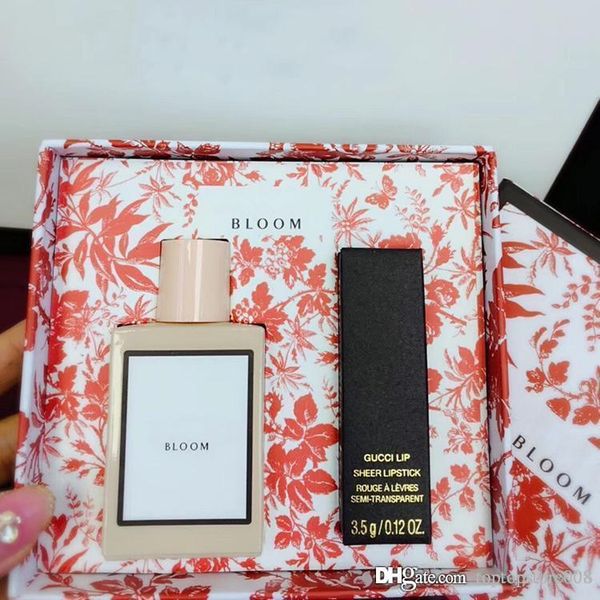 

women perfume cherry blossom national suit perfume & lipstick 3.5g charming fragrance long lasting flavor gift fast and delivery