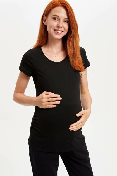 

defacto woman knitted short sleeve-l5196az19au, White