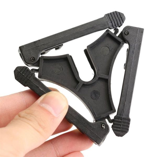 

new folding outdoor camping hiking cooking gas tank bracket canister stand tripod stoves