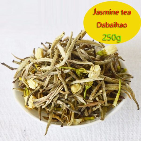 

250g sealed pocket jasmine silver needle jasmine big white aroma jasmine white silver needle