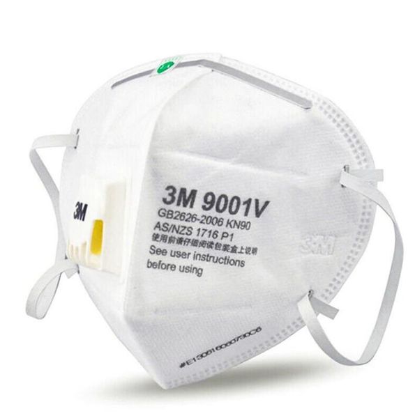 

3M KN95 9501 с дыхательной маской Ffp2 Mask 9001V Anti Dust Protective пылезащитная маска PM2.5 в наличии!