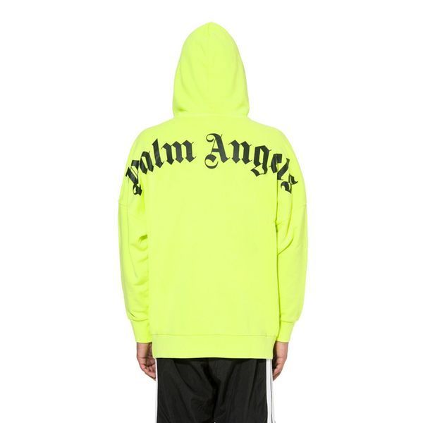 

19fw palm angel logo hooded weat hirt green black men women fa hion ca ual pullover treet kateboard hoodie hfl wy314