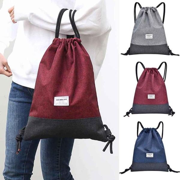 

new beach bag outdoor fitness sport bags bundle pocket drawstring bag back drawstring pack for travel package /e