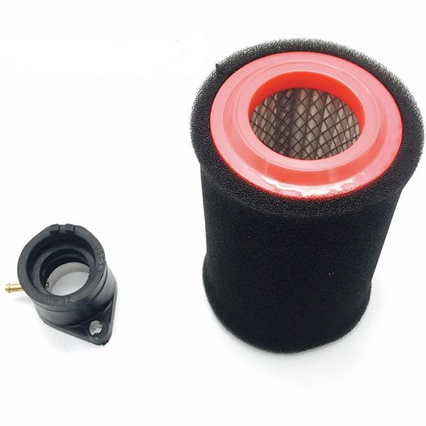 

new air filter and intake manifold for jianshe loncin 250cc js250 atv quad parts