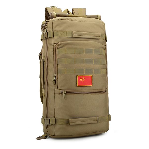 

65l large capacity outdoor mountaineering backpack camping hiking camping travel water-repellent tactical bag
