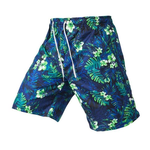 

mens shorts loose lightweight quick dry beach surfing print running shorts 0704