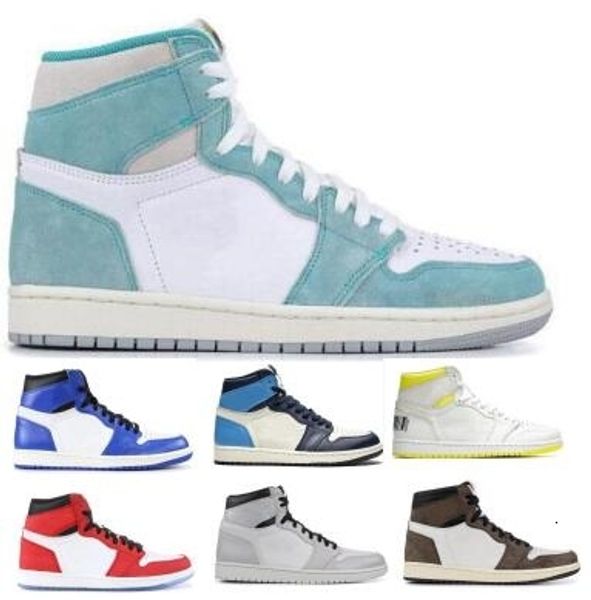 

travis scotts 1 high og basketball shoes unc fearless obsidian spiderman first class flight 1s jumpman 2019 men chaussure trainers sneakers