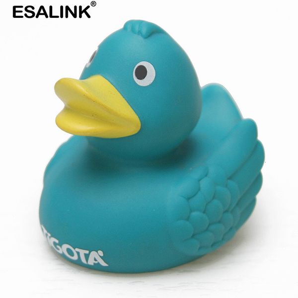 

bathing esalink 8cm green wing duck rubber duck pvc party decoration rubber toy ducks bath toy water baby toy