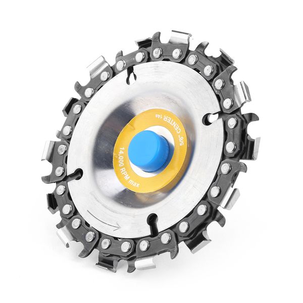 

14/22 tooth 5/8" cut grinder disc woodworking chain grinder angle milling chain saws disc wood carving angle grinding tool
