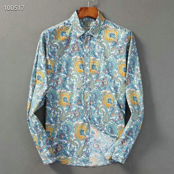 

2020 new fashion spring summer slim fit shirts men butterfly print mens dress shirts long sleeved business casual shirts males clothes, White;black