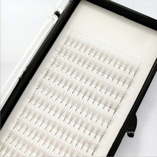 

3d w lashes black 180 clusters per tray flare eyelash long cluster extension makeup beauty healthy 8-15mm