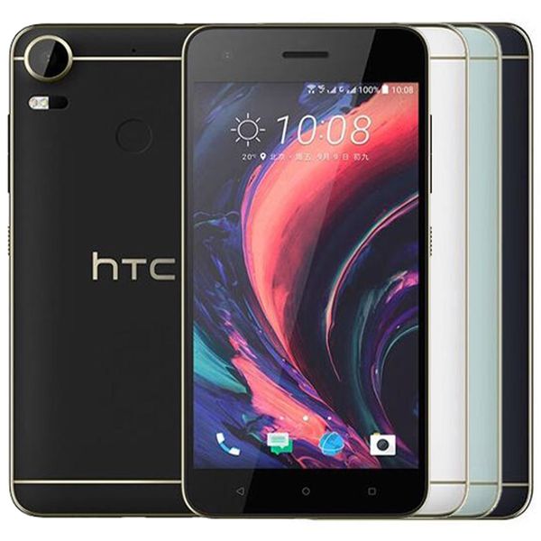 

refurbished original htc desire 10 pro 5.5 inch octa core 4gb ram 64gb rom dual sim 20mp camera android smart mobile phone dhl 1pcs