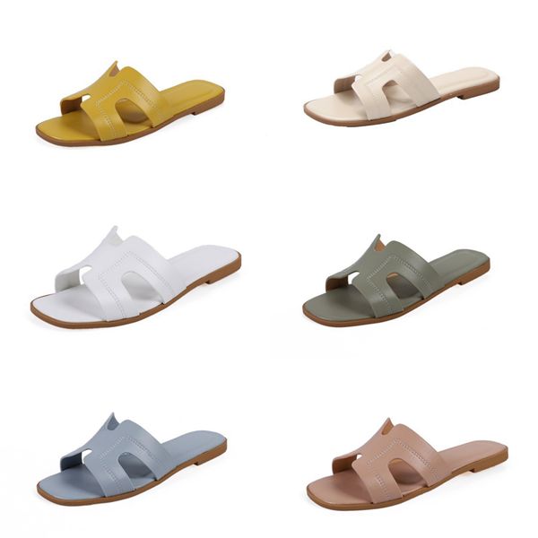 

2020 new fashion joker bright leather rough heel middle heel water drill rivet word buckle with open-toe slippers#563, Black