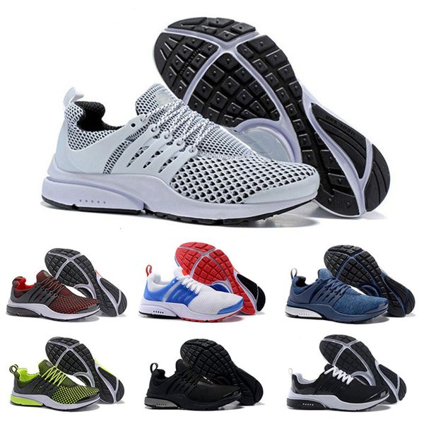 

new presto 5 br qs men womens sneaker tripel black white red running shoes mens trainer sports shoe athletic jogging shoes size 36-45