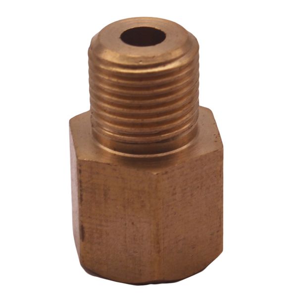

1/8 npt male 1/8 \"inverted flare brass adapter transmission