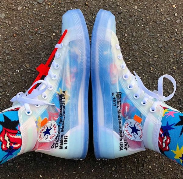 

off white x converse chuck designer all-star taylor 1970s wading sneakers running sports canvas shoes 36-45 120170