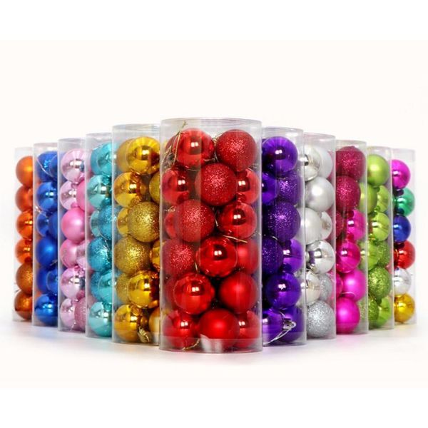 

4cm 24pcs christmas ball christmas tree decoration balls