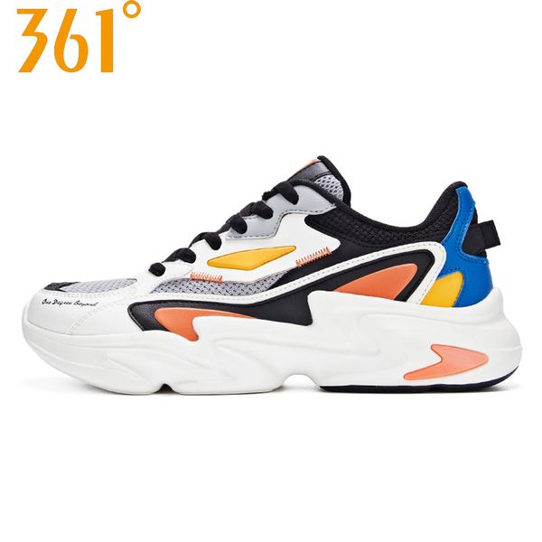 

361 degree 2019 summer new arrival men's retro running shoes breathable cushion stylish sport sneakers 671936786