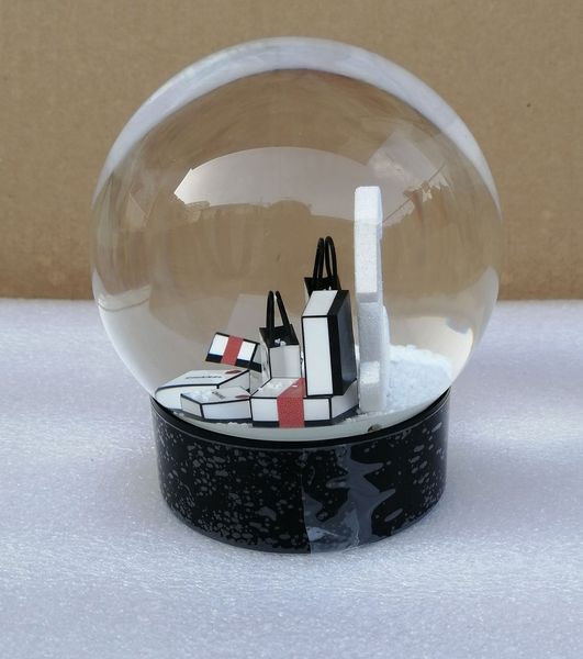 

cc snow globe c classics letters decorate crystal ball with gift box limited gift for vip customer