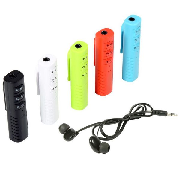 

3.5mm jack bluetooth car kit hands music audio receiver adapter universal auto aux kit for speaker headphone car stereo
