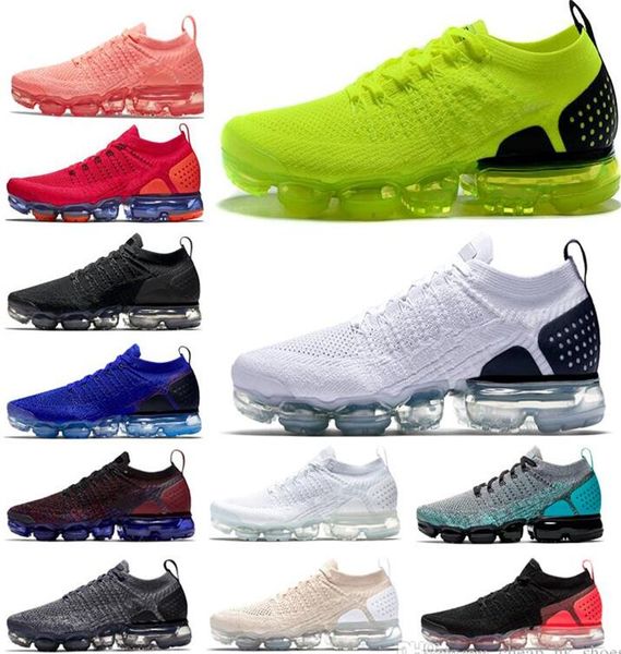

2018 Новый Chaussures Moc 2 Laceless 2.0 Обувь Тройной Дизайнерские Мужские Женские Кроссовки Fly